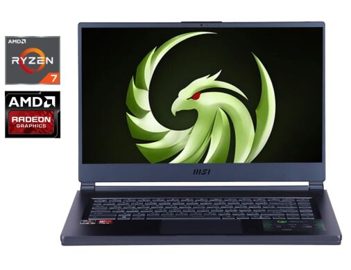 Игровой ноутбук Б-класс MSI Delta 15 A5EFK / 15.6" (1920x1080) IPS / AMD Ryzen 7 5800H (8 (16) ядер по 3.2 - 4.4 GHz) / 16 GB DDR4 / 1000 GB SSD / AMD Radeon RX 6700M, 10 GB GDDR6, 160-bit / WebCam