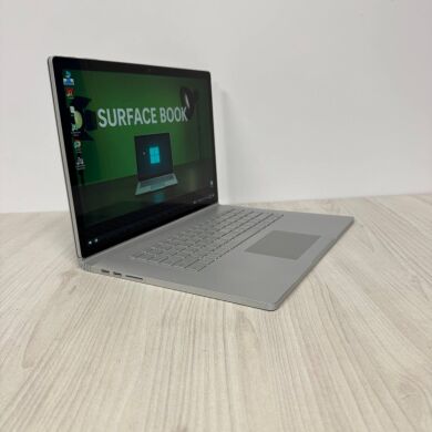 Игровой ультрабук-трансформер Б-класс Microsoft Surface Book 2 / 15.0" (3240x2160) IPS Touch / Intel Core i7-8650U (4 (8) ядра по 1.9 - 4.2 GHz) / 16 GB DDR3 / 512 GB SSD NVMe / nVidia GeForce GTX 1060, 6 GB GDDR5, 192-bit / WebCam Игровой ультрабук-трансформер Б-класс Microsoft Surface Book 2 / 15.0" (3240x2160) IPS Touch / Intel Core i7-8650U (4 (8) ядра по 1.9 - 4.2 GHz) / 16 GB DDR3 / 512 GB SSD NVMe / nVidia GeForce GTX 1060, 6 GB GDDR5, 192-bit / WebCam