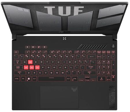 Игровой ноутбук Asus TUF Gaming A15 FA507NV-LP025W / 15.6" (1920x1080) IPS / AMD Ryzen 5 7535HS (6 (12) ядер по 3.3 - 4.55 GHz) / 16 GB DDR5 / 480 GB SSD / nVidia GeForce RTX 4060, 8 GB GDDR6, 128-bit / WebCam