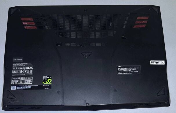 Игровой ультрабук Б-класс MSI GS43VR 6RE Phantom Pro / 14.1" (1920x1080) TN / Intel Core i7-7700HQ (4 (8) ядра по 2.8 - 3.8 GHz) / 32 GB DDR4 / 256 GB SSD / nVidia GeForce GTX 1060, 6 GB GDDR5, 192-bit / WebCam / Win 11 Игровой ультрабук Б-класс MSI GS43VR 6RE Phantom Pro / 14.1" (1920x1080) TN / Intel Core i7-7700HQ (4 (8) ядра по 2.8 - 3.8 GHz) / 32 GB DDR4 / 256 GB SSD / nVidia GeForce GTX 1060, 6 GB GDDR5, 192-bit / WebCam / Win 11