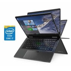 Ультрабук-трансформер Lenovo Yoga 710-14IKB / 14" (1920x1080) IPS Touch / Intel Core i7-7500U (2 (4) ядра по 2.7 - 3.5 GHz) / 8 GB DDR4 / 256 GB SSD / Intel HD Graphics 620 / WebCam / Win 10 Home