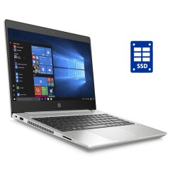 Ультрабук Б-клас HP ProBook 440 G6 / 14" (1920x1080) IPS / Intel Core i3-8145U (2 (4) ядра по 2.1 - 3.9 GHz) / 8 GB DDR4 / 256 GB SSD / Intel UHD Graphics / WebCam / Win 10 Pro