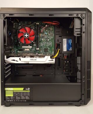 Ігровий ПК Colossus 11 Tower / Intel Core i5-4440 (4 ядра по 3.1 - 3.3 GHz) / 16 GB DDR3 / 120 GB SSD + 500 GB HDD / nVidia GeForce GTX 1060, 3 GB GDDR5, 192-bit / 500W / DVI / HDMI / DisplayPort