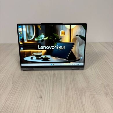Ультрабук-трансформер Lenovo Yoga 7 14AHP9 / 14" (1920x1200) IPS Touch / AMD Ryzen 5 8640HS (6 (12) ядер по 3.5 - 4.9 GHz) / 8 GB DDR5 / 512 GB SSD NVMe / AMD Radeon 760M Graphics / WebCam