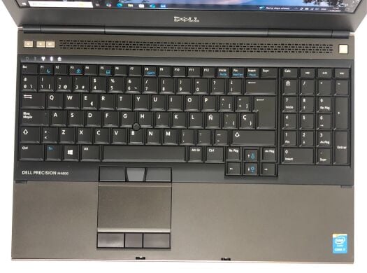 Мобільна робоча станція Б-клас Dell Precision M4800 / 15.6" (3840x2160) IPS / Intel Core i7-4810MQ (4 (8) ядра по 2.8 - 3.8 GHz) / 16 GB DDR3 / 256 GB SSD / nVidia Quadro K1100M, 2 GB GDDR5, 128-bit / WebCam / DVD-ROM Мобільна робоча станція Б-клас Dell Precision M4800 / 15.6" (3840x2160) IPS / Intel Core i7-4810MQ (4 (8) ядра по 2.8 - 3.8 GHz) / 16 GB DDR3 / 256 GB SSD / nVidia Quadro K1100M, 2 GB GDDR5, 128-bit / WebCam / DVD-ROM
