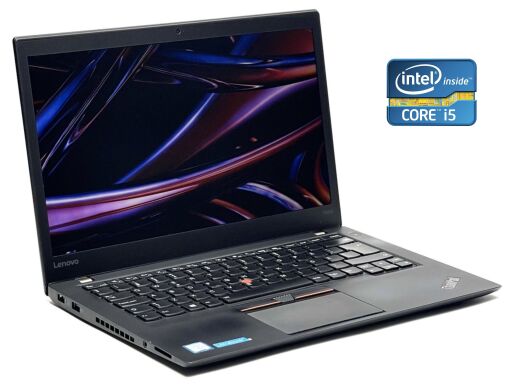 Ультрабук Lenovo ThinkPad T460s / 14" (1920x1080) IPS / Intel Core i5-6200U (2 (4) ядра по 2.3 - 2.8 GHz) / 8 GB DDR4 / 240 GB SSD / Intel HD Graphics 520 / WebCam / Win 10 Pro Ультрабук Lenovo ThinkPad T460s / 14" (1920x1080) IPS / Intel Core i5-6200U (2 (4) ядра по 2.3 - 2.8 GHz) / 8 GB DDR4 / 240 GB SSD / Intel HD Graphics 520 / WebCam / Win 10 Pro