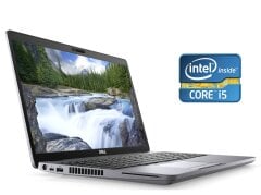 Ноутбук Dell Latitude 5510 / 15.6" (1920x1080) IPS / Intel Core i5-1031U (4 (8) ядра по 1.7 - 4.4 GHz) / 8 GB DDR4 / 240 GB SSD / Intel UHD Graphics 620 / WebCam / Win 10 Pro