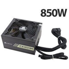 Блок живлення Corsair CX850M / 850W / 1x 20+4, 1x 4+4, 4x 6+2 pin