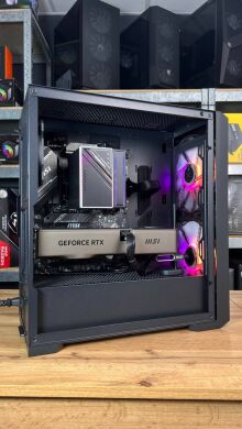 Сборка под заказ: новый игровой ПК Lian Li LanCool 215 Tempered Glass Tower / AMD Ryzen 5 9600X (6 (12) ядер по 3.9 - 5.4 GHz) / 32 GB DDR5 / 2000 GB SSD M.2 / nVidia GeForce RTX 4070 Ti Super, 16 GB GDDR6X, 256-bit / 850W Сборка под заказ: новый игровой ПК Lian Li LanCool 215 Tempered Glass Tower / AMD Ryzen 5 9600X (6 (12) ядер по 3.9 - 5.4 GHz) / 32 GB DDR5 / 2000 GB SSD M.2 / nVidia GeForce RTX 4070 Ti Super, 16 GB GDDR6X, 256-bit / 850W