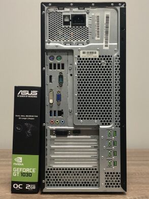Компьютер Fujitsu Esprimo P720 Tower / Intel Core i5-4440 (4 ядра по 3.1 - 3.3 GHz) / 8 GB DDR3 / 500 GB HDD / nVidia GeForce GT 1030, 2 GB