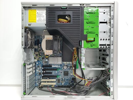 HP Workstation Z400 Tower / Intel Xeon W3565 (4(8)ядра по 3.20 - 3.46 GHz) / 12 GB DDR3 / NEW 120 GB SSD+500 GB HDD / nVidia GeForce GTX 1050Ti 4GB DDR5 128bit / БЖ 475W