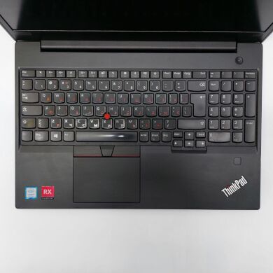 Ігровий ноутбук Lenovo ThinkPad E590 / 15.6" (1920x1080) IPS / Intel Core i7-8565U (4 (8) ядра по 1.8 - 4.6 GHz) / 16 GB DDR4 / 256 GB SSD / AMD Radeon RX 550, 2 GB DDR5, 128-bit / WebCam