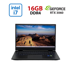 Ігровий ноутбук Б-класс HP Omen 17-ck1111nr / 17.3" (1920x1080) IPS / Intel Core i7-12700H (14 (20) ядер по 3.5 - 4.7 GHz) / 16 GB DDR4 / 960 GB SSD / nVidia GeForce RTX 3060, 6 GB GDDR6, 192-bit / WebCam