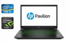 Ігровий ноутбук Б-клас HP Pavilion Gaming 15-cx0056wm / 15.6" (1920x1080) IPS / Intel Core i5-8300H (4 (8) ядра по 2.3 - 4.0 GHz) / 16 GB DDR4 / 512 GB SSD / nVidia Geforce GTX 1050 Ti, 4 GB GDDR5, 128-bit / WebCam / HDMI