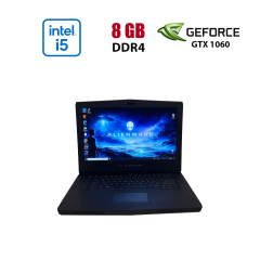 Игровой ноутбук Dell Alienware 15 R3 / 15.6" (1920x1080) IPS / Intel Core i5-6440HQ (4 ядра по 2.6 - 3.5 GHz) / 8 GB DDR4 / 256 GB SSD / nVidia GeForce GTX 1060, 6 GB GDDR5, 192-bit / WebCam