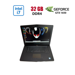 Игровой ноутбук Dell Alienware 15 R3 / 15.6" (1920x1080) IPS / Intel Core i7-7700HQ (4 (8) ядра по 2.8 - 3.8 GHz) / 32 GB DDR4 / 256 GB SSD + 1000 GB HDD / nVidia GeForce GTX 1070, 8 GB GDDR5, 256-bit / WebCam