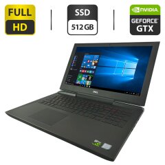 Игровой ноутбук Dell Inspiron G5 15 5587 / 15.6" (1920x1080) IPS / Intel Core i7-8750H (6 (12) ядер по 2.2 - 4.1 GHz) / 16 GB DDR4 / 512 GB SSD / nVidia GeForce GTX 1060, 6 GB GDDR5, 192-bit / WebCam