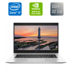 Игровой ноутбук HP EliteBook 1050 G1 / 15.6" (1920x1080) IPS / Intel Core i7-8850H (6 (12) ядер по 2.6 - 4.3 GHz) / 32 GB DDR4 / 512 GB SSD / nVidia GeForce GTX 1050, 4 GB GDDR5, 128-bit / Fingerprint / WebCam / Windows 10