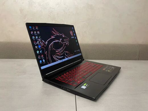 Ігровий ноутбук MSI GF65 Thin 9SD / 15.6" (1920x1080) IPS / Intel Core i7-9750H (6 (12) ядер по 2.6 - 4.5 GHz) / 16 GB DDR4 / 512 GB SSD M.2 / nVidia GeForce GTX 1660 Ti, 6 GB GDDR6, 192-bit / WebCam / USB 3.2 / HDMI Ігровий ноутбук MSI GF65 Thin 9SD / 15.6" (1920x1080) IPS / Intel Core i7-9750H (6 (12) ядер по 2.6 - 4.5 GHz) / 16 GB DDR4 / 512 GB SSD M.2 / nVidia GeForce GTX 1660 Ti, 6 GB GDDR6, 192-bit / WebCam / USB 3.2 / HDMI