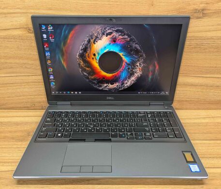 Мобільна робоча станція Dell Precision 7540 / 15.6" (1920x1080) IPS / Intel Core i7-9850H (6 (12) ядер по 2.6 - 4.6 GHz) / 32 GB DDR4 / 512 GB SSD / nVidia Quadro RTX 3000, 6 GB GDDR6, 192-bit / TouchID / HDMI / Windows 10