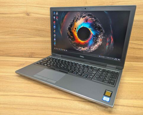Мобільна робоча станція Dell Precision 7540 / 15.6" (1920x1080) IPS / Intel Core i7-9850H (6 (12) ядер по 2.6 - 4.6 GHz) / 32 GB DDR4 / 512 GB SSD / nVidia Quadro RTX 3000, 6 GB GDDR6, 192-bit / TouchID / HDMI / Windows 10