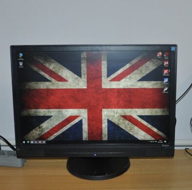 Монітор Б-клас Iiyama ProLite E2202WSV-1 / 22" (1680x1050) TN / VGA, Audio / Вбудовані колонки 2x 2W / VESA 100x100 Монітор Б-клас Iiyama ProLite E2202WSV-1 / 22" (1680x1050) TN / VGA, Audio / Вбудовані колонки 2x 2W / VESA 100x100