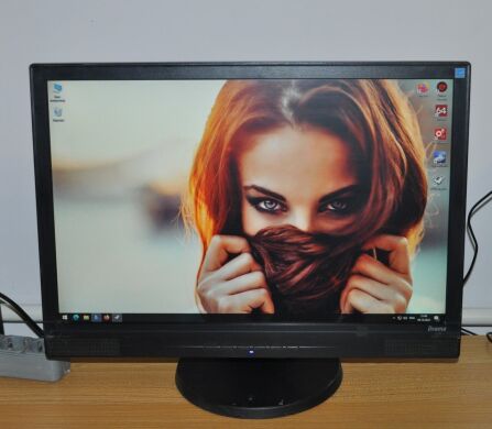 Монітор Б-клас Iiyama ProLite E2202WSV-1 / 22" (1680x1050) TN / VGA, Audio / Вбудовані колонки 2x 2W / VESA 100x100 Монітор Б-клас Iiyama ProLite E2202WSV-1 / 22" (1680x1050) TN / VGA, Audio / Вбудовані колонки 2x 2W / VESA 100x100