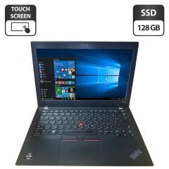 Нетбук Lenovo ThinkPad A285 / 12.5" (1920x1080) IPS Touch / AMD Ryzen 3 2200U (2 (4) ядра по 2.4 - 3.4 GHz) / 8 GB DDR3 / 128 GB SSD / AMD Radeon Vega 3 Graphics / WebCam