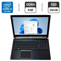 Ноутбук Acer Aspire 5 A515-51 / 15.6" (1920x1080) TN / Intel Core i3-6006U (2 (4) ядра по 2.0 GHz) / 8 GB DDR4 / 256 GB SSD / Intel HD Graphics 520 / WebCam / Windows 10 Pro