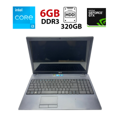 Ноутбук Acer Packard Bell / 15.6" (1366x768) TN / Intel Core i3-350M (2 (4) ядра по 2.26 GHz) / 6 GB DDR3 / 320 GB HDD / nVidia GeForce GT320M, 1 GB DDR3, 64-bit / WebCam