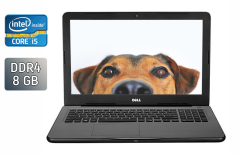 Ноутбук Б-класс Dell Inspiron 5567 / 15.6" (1366x768) TN / Intel Core i5-7200U (2 (4) ядра по 2.5 - 3.1 GHz) / 8 GB DDR4 / 240 GB SSD / Intel HD Graphics 620 / WebCam / Windows 10
