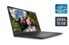Ноутбук Dell Inspiron 15 3511 / 15.6" (1920x1080) IPS / Intel Core i7-1165G7 (4 (8) ядра по 2.8 - 4.7 GHz) / 16 GB DDR4 / 480 GB SSD / Intel Iris Xe Graphics / WebCam / Windows 10