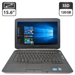Ноутбук Dell Latitude E5420 / 15.6" (1366x768) TN / Intel Core i5-2520M (2 (4) ядра по 2.5 - 3.2 GHz) / 6 GB DDR3 / 120 GB SSD / Intel HD Graphics 3000 / DVD-ROM