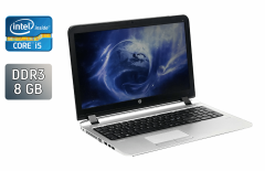 Ноутбук HP ProBook 450 G3 / 15.6" (1920x1080) IPS / Intel Core i5-6200U (2 (4) ядра по 2.3 - 2.8 GHz) / 8 GB DDR3 / 256 GB SSD / Intel HD Graphics 520 / WebCam / Fingerprint / Windows 10