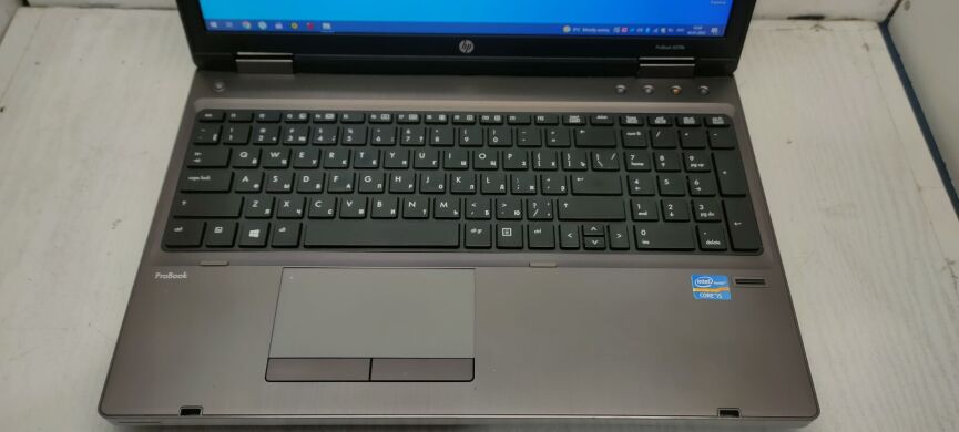 Ноутбук HP ProBook 6570b / 15.6" (1600x900) TN / Intel Core i5-3210M (2 (4) ядра по 2.5 - 3.1 GHz) / 8 GB DDR3 / 240 GB SSD / AMD Radeon HD 7570M, 1 GB DDR3, 64-bit / WebCam / DVD-RW