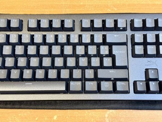 Нова механічна ігрова дротова клавіатура HyperX Alloy Rise AR001 / повнорозмірна / чорна