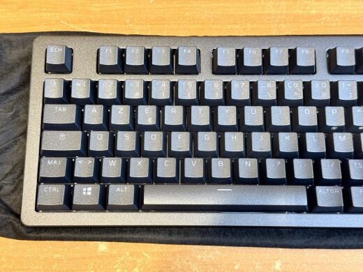 Нова механічна ігрова дротова клавіатура HyperX Alloy Rise AR001 / повнорозмірна / чорна