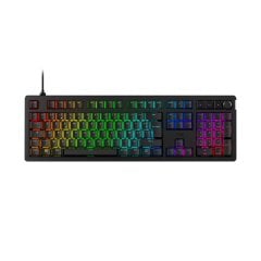 Нова механічна ігрова дротова клавіатура HyperX Alloy Rise AR001 / повнорозмірна / чорна