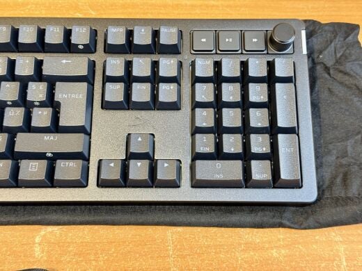 Нова механічна ігрова дротова клавіатура HyperX Alloy Rise AR001 / повнорозмірна / чорна