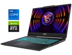Новий ігровий ноутбук MSI Cyborg 15 A12VF / 15.6" (1920x1080) IPS / Intel Core i7-12650H (10 (16) ядер по 3.3 - 4.4 GHz) / 16 GB DDR5 / 512 GB SSD M.2 / nVidia GeForce RTX 4060, 8 GB GDDR6, 128-bit / WebCam / Win 11 Home