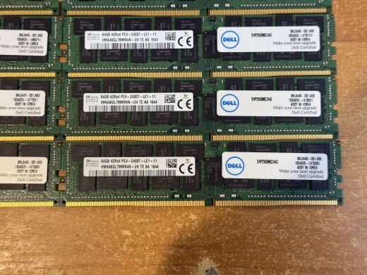 Серверная оперативная память Hynix / 64 GB / 4Rx4 PC4-2400T / DDR4 ECC / 2400 MHz