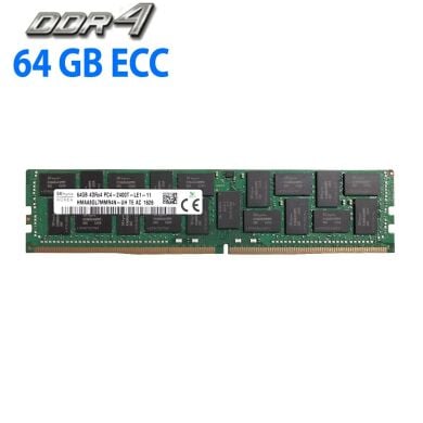 Серверная оперативная память Hynix / 64 GB / 4Rx4 PC4-2400T / DDR4 ECC / 2400 MHz