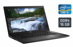 Ультрабук Б-клас Dell Latitude 7490 / 14" (1920x1080) IPS / Intel Core i5-8350U (4 (8) ядра по 1.7 - 3.6 GHz) / 16 GB DDR4 / 256 GB SSD / Intel UHD Graphics 620 / WebCam / HDMI
