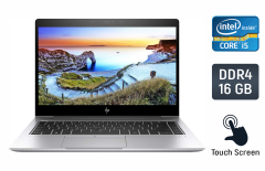 Ультрабук Б-клас HP EliteBook 840 G5 / 14" (1920x1080) IPS Touch / Intel Core i5-8350U (4 (8) ядра по 1.7 - 3.6 GHz) / 16 GB DDR4 / 256 GB SSD / Intel UHD Graphics 620 / WebCam / TouchID