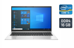 Ультрабук Б-класс HP EliteBook 850 G8 / 15.6" (1920x1080) IPS / Intel Core i5-1145G7 (4 (8) ядра по 2.6 - 4.4 GHz) / 16 GB DDR4 / 512 GB SSD / Intel Iris Xe Graphics / WebCam / TouchID / Windows 10
