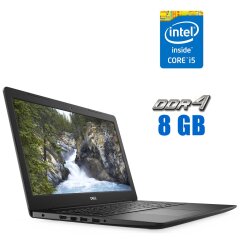 Ультрабук Dell Inspiron 3590 / 15.6" (1920x1080) TN / Intel Core i5-8250U (4 (8) ядра по 1.6 - 3.4 GHz) / 8 GB DDR4 / 256 GB SSD / Intel UHD Graphics 620 / WebCam 