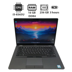 Ультрабук Dell Latitude 5400 / 14" (1366х768) TN / Intel Core i5-8365U (4 (8) ядра по 1.6 - 4.1 GHz) / 16 GB DDR4 / 256 GB SSD / Intel UHD Graphics 620 / WebCam / USB 3.1 / HDMI / Windows 11 Pro