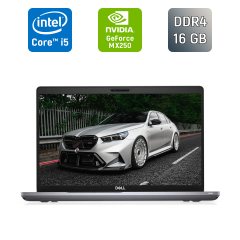 Ультрабук Dell Latitude 5511 / 15.6" (1920x1080) IPS / Intel Core i5-10400H (4 (8) ядра по 2.6 - 4.6 GHz) / 16 GB DDR4 / 240 GB SSD / nVidia GeForce MX250, 2 GB GDDR5, 64-bit / WebCam / SIM