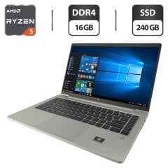 Ультрабук HP EliteBook 645 G9 / 14" (1920x1080) IPS / AMD Ryzen 5 Pro 5675U (6 (12) ядер по 2.3 - 4.3 GHz) / 16 GB DDR4 / 240 GB SSD / AMD Radeon RX Vega 7 / WebCam