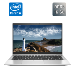 Ультрабук HP EliteBook 840 G8 / 14" (1920x1080) IPS / Intel Core i7-1185G7 (4 (8) ядра по 3.0 - 4.8 GHz) / 16 GB DDR4 / 500 GB SSD / Intel Iris Xe Graphics / WebCam / TouchID / Windows 11